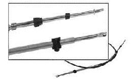 Трос газа/реверса Platinum+ длиной 24 футов (7,2 м.).