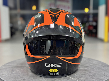 Шлем интеграл HETOSHI XD1-89 цв. Черно-оранжевый р.XL