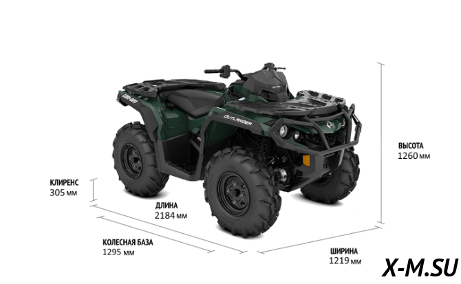 Квадроцикл BRP CAN-AM OUTLANDER XU 650