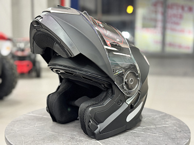 Шлем модуляр HETOSHI XD1-256 цв.Черный матовый  р. XL