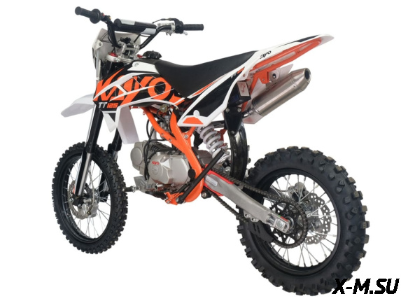 Питбайк KAYO BASIC K125EA 17/14 KRZ (п/автомат, эл. стартер 2024 г.)