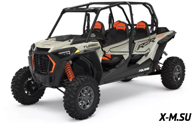 Мотовездеход POLARIS RZR XP 4 Turbo - Sand Metallic (2021)