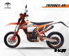 Кроссовый мотоцикл XGZ ZH250GY-4B-PR250-EFI