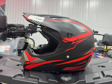 Шлем кроссовый HETOSHI AD3-5  цв. Черно-оранжевый  р. L