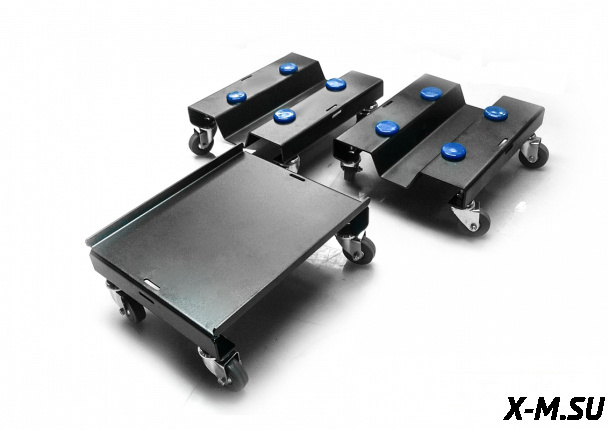 Площадки транспортировочные для снегохода (-2014)+ комплект крепежа